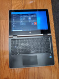 HP Pavilion x360, 11.6" Convertible 2-in-1 Touchscreen Laptop, Pentium N5000 (4GB RAM 500GB HDD) Windows 10 (11m-ad113dx)