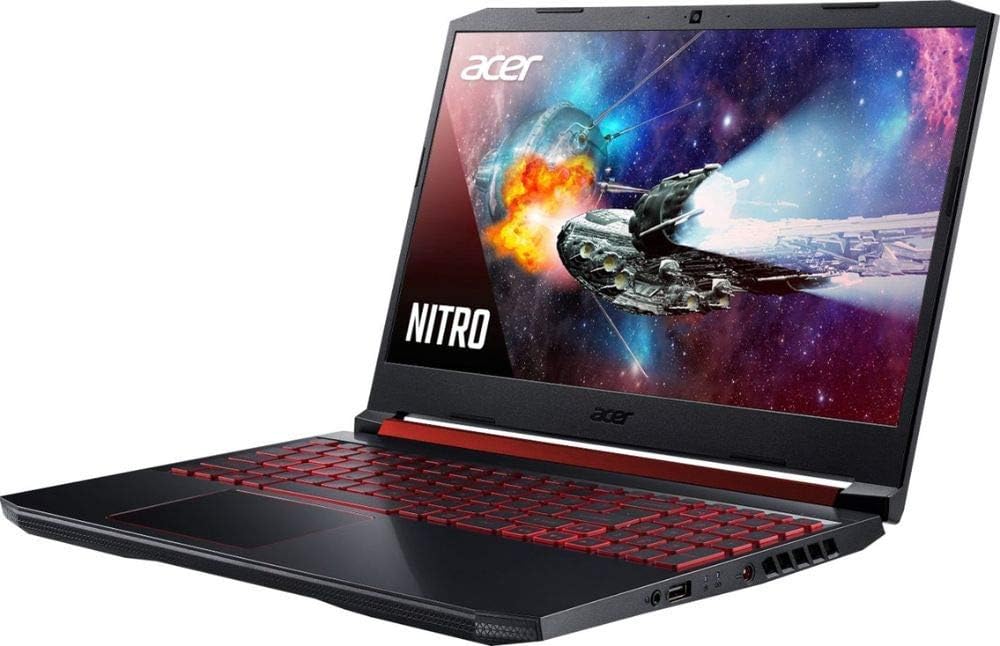 【中古】Acerゲーミングノートパソコン Nitro5 AN515-54-F76UG6T Corei7-9750H 16GB 256GBSSD+1TBHDD GeForceGTX1660Ti 15.6型 Windows 10  ACER NITRO 5 (AN515-54) 15.6