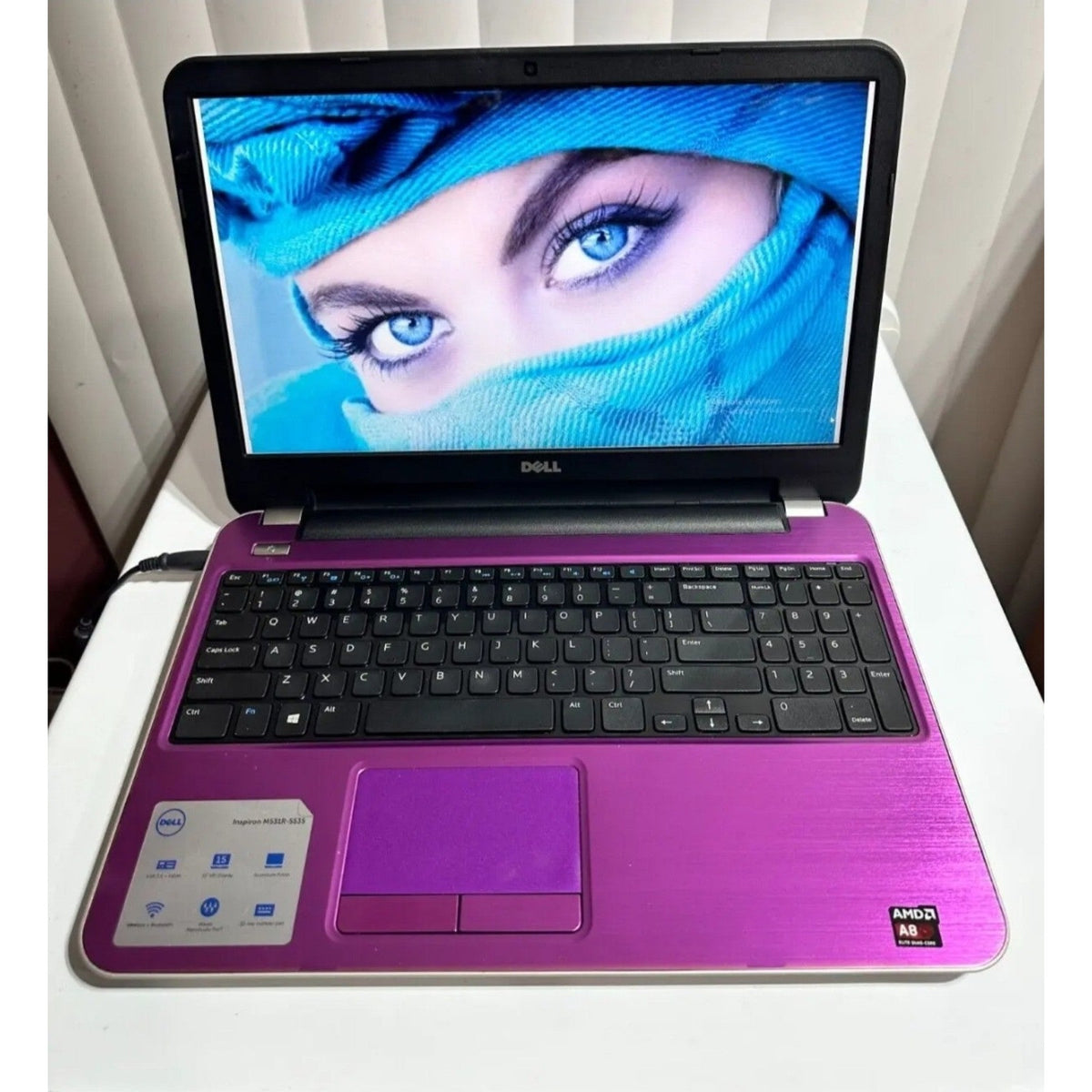 PURPLE Dell Inspiron 15R 5535, AMD A8, 15.6