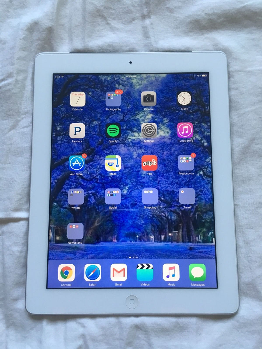 Apple iPad 4th Generation, 9.7in (16GB, 32GB, 64GB, 128GB) Wi-Fi 