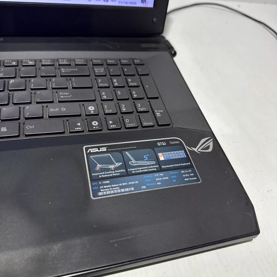 ASUS ROG G73JH, 17.3
