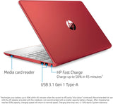 HP 15-dw1081wm 15.6" Intel Pentium Gold 6405U @ 2.4GHz (4GB RAM, 500GB HDD) Laptop, Scarlet Red