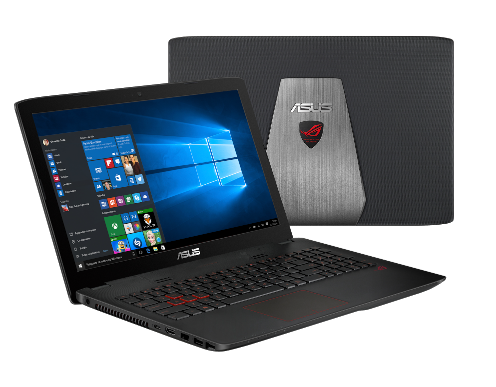 Enumerate sti Indirekte ASUS ROG GL552VW-DH74 Gaming Laptop, 15.6" Intel i7-6700HQ @ 2.60 GHz –  KenDoTronics