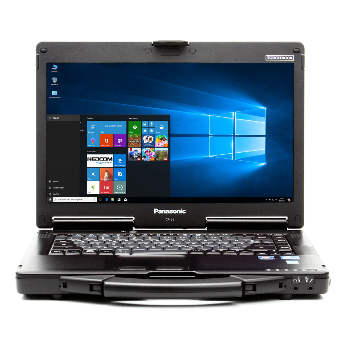 Panasonic Toughbook CF-53 Laptop, Intel Core i5-2520M (8GB