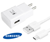 OEM GENUINE Samsung Fast Wall Charger Samsung Galaxy 4FT USB-C Cable - S9+, S10+, Note 10+