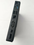 Dell K17A001 - WD15 Docking Station K17 K17A, USB-C 4K - HDMI, VGA, 5X USB Ports, Mini DisplayPort