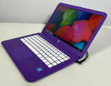 HP Stream Laptop, 14", Intel Celeron N3060 (4GB Ram 32GB eMMC Drive) Windows 10 - Purple