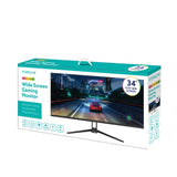 ViewGlow 34" Gaming Monitor, 3440x1440 LED, 1ms Response Time, 100Hz Refresh Rate, Computer Monitor Flat BRAND NEW