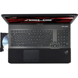 ASUS G75V GAMING LAPTOP I7-3610QM @ 2.30GHz (16GB RAM, 256GB SSD + 500GB HDD) NVIDIA GeForce GTX 660M WINDOWS 10 CD DVD BACKLIT KEYBOARD