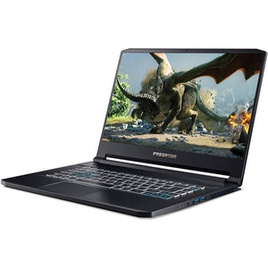 Acer Predator Triton 500 Thin & Light Gaming Laptop, Intel Core i7-9750H, GeForce RTX 2060 with 6GB, 15.6" Full HD 144Hz 3ms IPS Display, 16GB DDR4, 1TB HDD, RGB Keyboard Windows 11