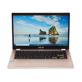 Rose Gold Asus Vivobook E410MA-211 14" Display, 2021 model (4GB RAM, 64GB SSD) Windows 11 Laptop