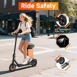 LADPED Electric Scooter with Seat for Adults 31KM/H (15.5mph) E-Scooter Folding Commuter, 350W motor, 187.2WH battery, UL 2272 certified