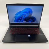 MSI GF63 THIN 12UCX 15.6'' GAMING LAPTOP, Intel Core i5 (24GB RAM, 512GB SSD) Windows 11, Backlit Keys, NVIDIA RTX 2050