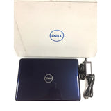 Dell Inspiron 5565 15.6" Laptop/Notebook AMD A9-9400 @ 2.40GHz (8GB RAM, 256GB SSD + 1TB HDD) CD DVD Windows 10 Home, Blue