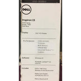 Dell Inspiron 5565 15.6" Laptop/Notebook AMD A9-9400 @ 2.40GHz (8GB RAM, 256GB SSD + 1TB HDD) CD DVD Windows 10 Home, Blue