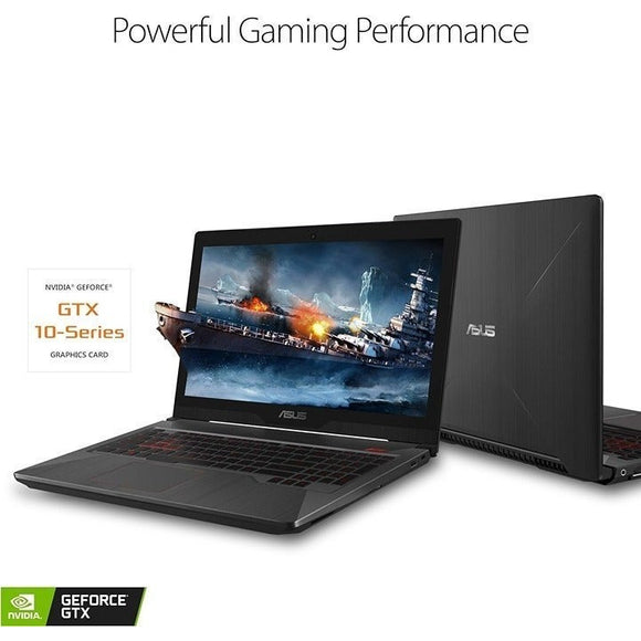 Asus FX503VM Powerful Gaming Laptop 15.6” Full HD, Intel Core i7-7700HQ @ 2.80GHz, GeForce GTX 1060 3GB, 16GB DDR4, 128GB SSD + 1TB HDD, Windows 10