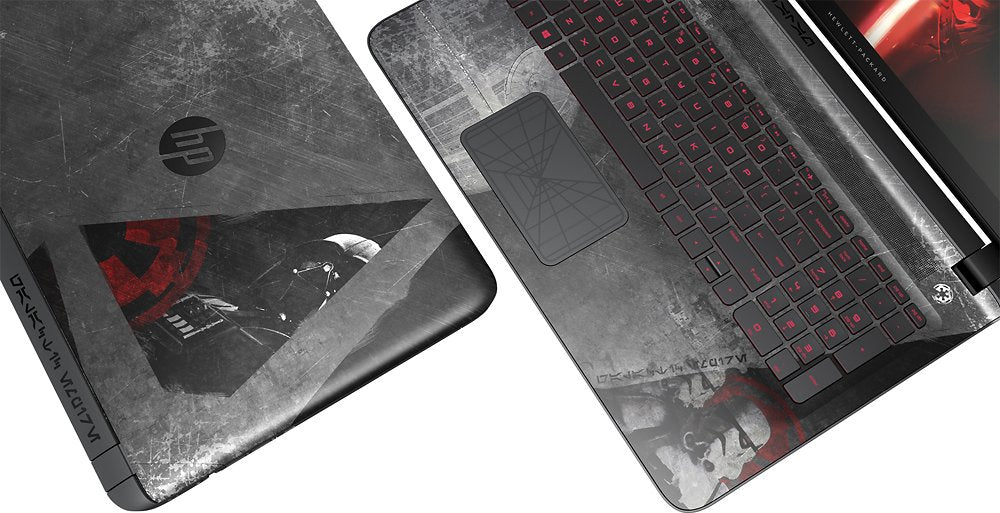 thumbnail image 2 of HP Pavilion Star Wars 15-an050nr 15-an051dx Keyboard - US Red Backlit, No Frame 2 of 3