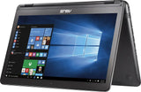 Asus Q553UB 15.6" 2-in-1 Touchscreen Laptop, Intel Core i7-6500 (12GB RAM, 20GB RAM, 512GB SSD, 1TB HDD) GeForce 940m Windows 11, Bluetooth, Wi-Fi, Ethernet, Webcam, USB-C, CD DVD DRIVE