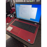 RED Dell 17R-5735 17.3" Laptop AMD A8 (8GB RAM, 256GB SSD) Windows 10 CD/DVD Webcam