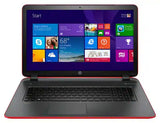 RED HP Pavilion 17, Beats Audio 17-F132DS, 17.3" Laptop, Intel Core i5-4210U @ 1.70GHz (8GB RAM, 1TB HDD) CD DVD, Window 10