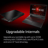 Acer Nitro 5 AN515-58-57Y8 Gaming Laptop,&nbsp;15.6" FHD 144Hz IPS Display, Intel Core i5-12500H (32GB DDR4 RAM, 2TB SSD) NVIDIA GEFORCE RTX 3050 Ti GPU, 144Hz, Backlit, Windows 11