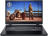 2023 ACER N22C2 NITRO 5 AN517-55-52EG, 17.3" Full HD 144Hz IPS Display GAMING LAPTOP, INTEL CORE i5-12500H @ 3.10 GHz (8GB RAM, 512GB SSD) Octa-core [8 Core], NVIDIA GeForce RTX 3050, WINDOWS 11