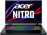 Acer Nitro 5 AN517-55-58G4 17.3" Gaming Laptop, Intel Core i5-12450H @ 2.5GHz (8GB DDR4 RAM, 512GB SSD) GeForce RTX 3050, Windows 11, Backlit Keyboard