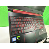 ACER NITRO 5 AN515-54-5182, 15.6" INTEL CORE i5-9300HQ @ 2.4GHz (16GB RAM, 256GB SSD + 1TB HDD) GAMING LAPTOP, NVIDIA GEFORCE GTX 1650, BACKLIT KEYS, WINDOWS 11