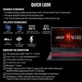 Acer Nitro 5 AN515-58-57Y8 Gaming Laptop,&nbsp;15.6" FHD 144Hz IPS Display, Intel Core i5-12500H (32GB DDR4 RAM, 2TB SSD) NVIDIA GEFORCE RTX 3050 Ti GPU, 144Hz, Backlit, Windows 11