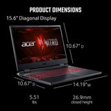 Acer Nitro 5 AN515-58-57Y8 Gaming Laptop,&nbsp;15.6" FHD 144Hz IPS Display, Intel Core i5-12500H (32GB DDR4 RAM, 2TB SSD) NVIDIA GEFORCE RTX 3050 Ti GPU, 144Hz, Backlit, Windows 11