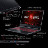 Acer Nitro 5 AN515-58-57Y8 Gaming Laptop,&nbsp;15.6" FHD 144Hz IPS Display, Intel Core i5-12500H (32GB DDR4 RAM, 2TB SSD) NVIDIA GEFORCE RTX 3050 Ti GPU, 144Hz, Backlit, Windows 11