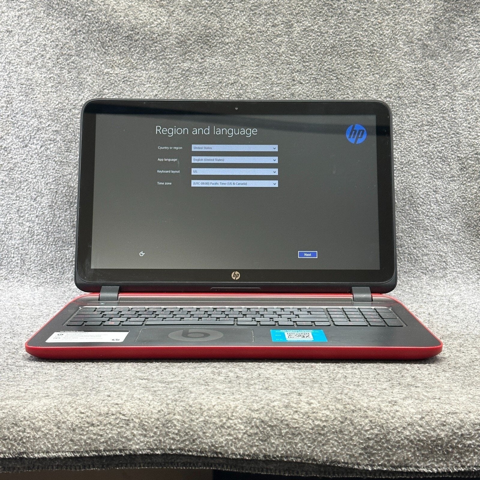 HP Pavilion Beats by Dre Special Edition 15 TOUCHSCREEN Laptop