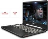 ASUS FX505DT, 15.6" GAMING LAPTOP (16 GB RAM, 256GB SSD + 500GB HDD) AMD RYZEN 5 3550H, Nvidia GeForce GTX 1650 4GB RGB Keyboard