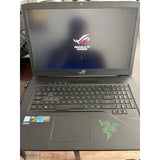 ASUS ROG GL703VM 17.3" Gaming Laptop, Intel Core i7-7700HQ @ 2.80GHz (16GB RAM, 256GB SSD+1TB) NVIDIA GeForce GTX 1060, Windows 10