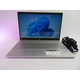 HP PAVILION 15, 15.6" Intel Core i5-8265U (8GB RAM, 1TB HDD/16GB OPTANE) TOUCHSCREEN WINDOWS 11 SILVER