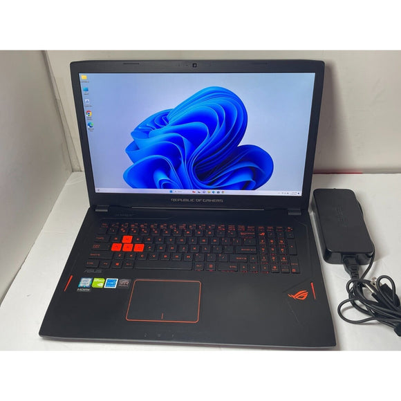 Asus ROG Strix 17.3” Gaming Laptop GL702VM, Intel Core i7-6700HQ @ 2.60GHz (16GB, 250GB SSD) NVIDIA GEFORCE GTX 1060 3GB, Windows 11 Gaming PC