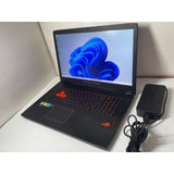Asus ROG Strix 17.3” Gaming Laptop GL702VM, Intel Core i7-6700HQ @ 2.60GHz (16GB, 250GB SSD) NVIDIA GEFORCE GTX 1060 3GB, Windows 11 Gaming PC