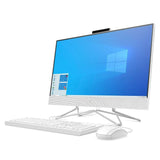 HP 24-dd0056 FHD 23.8" All-in-One Desktop PC, Intel Celeron J4005 2.0 GHz (4GB DDR4 1TB HDD) CD DVD, Keyboard, Mouse, Charger