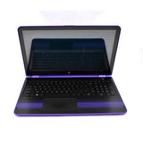 PURPLE HP 15-bk076nr Laptop 15.6" FHD Touchscreen Laptop Intel Core i5-6200U @ 2.30 GHz (6GB RAM 320GB HDD) Windows 10 Home