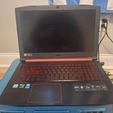 ACER NITRO 5 15.6" INTEL CORE i5-7TH @ 2.5GHz (8GB RAM, 256GB SSD)) GAMING LAPTOP, NVIDIA GEFORCE GTX 1050 Ti, WINDOWS 11