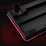4-in-1 Gaming Combo - Rainbow Backlit Gaming Keyboard + 2400 DPI Gaming Mouse + Mouse Pad + Headset for Laptops, Desktops