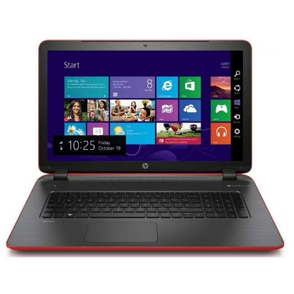 RED HP Pavilion 17, Beats Audio 17-F122DS, 17.3