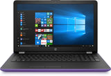 Purple HP 15-bs188cl 15.6" Intel Core I5-8250U @ 1.60GHZ (12GB RAM, 2TB HDD) CD/DVD Windows 10 Laptop