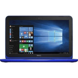 DELL INSPIRON P24T - 11.6in Laptop, Intel Celeron N3060 @ 1.60 GHZ (32GB eMMC, 4GB RAM) - Windows Laptop, Blue