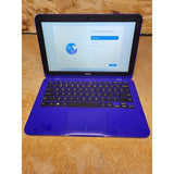 DELL INSPIRON P24T - 11.6in Laptop, Intel Celeron N3060 @ 1.60 GHZ (32GB eMMC, 4GB RAM) - Windows Laptop, Blue