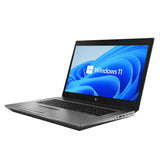 HP ZBOOK 17 G6 17" Intel Core i7-9850H @ 2.60GHz (64GB RAM, 1TB NVMe) CD DVD, Backlit Keyboard, Windows 11 Pro