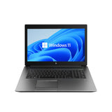 HP ZBOOK 17 G6 17" Intel Core i7-9850H @ 2.60GHz (64GB RAM, 1TB NVMe) CD DVD, Backlit Keyboard, Windows 11 Pro