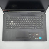 Asus TUF F17 FX706H 17.3" Gaming Laptop, 144 Hz, Intel Core i5-11400H @ 2.7GHz (8GB RAM 512GB SSD) Windows 11 Home, GeForce RTX 2050, Backlit Keys