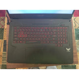 Asus TUF Gaming FX705DY Laptop 17.3" (24GB RAM, 512GB SSD+1 TB HDD) Windows 11 Backlit Keyboard