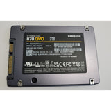 Samsung 2TB 2.5" SATA SSD Solid State Drive Storage MZ-77Q2T0 V-NAND SSD 870 QVO